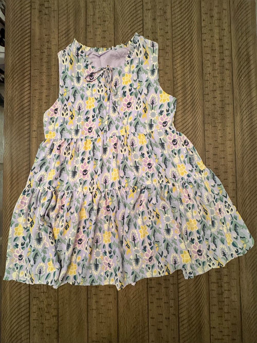 KORI Floral Tiered Dress